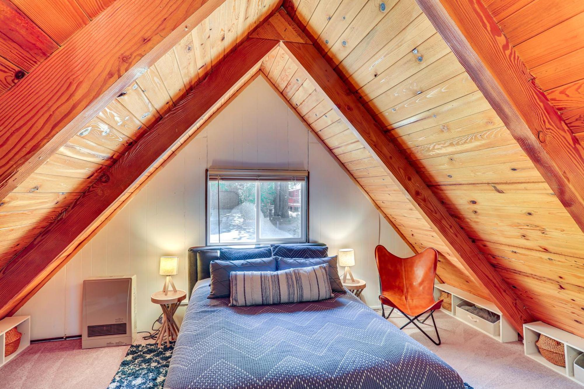 Big Bear Lake Cabin About 1 Mi To Snow Summitandbig Bear Villa Exteriör bild