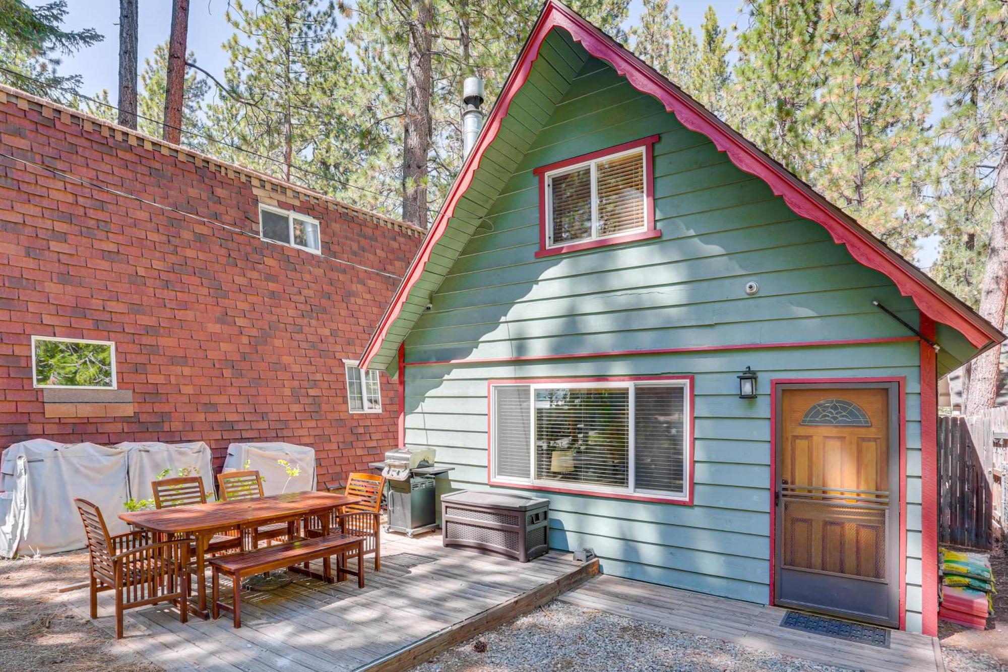 Big Bear Lake Cabin About 1 Mi To Snow Summitandbig Bear Villa Exteriör bild